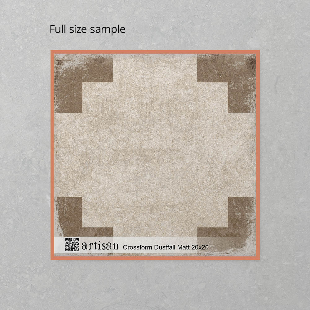 Artisan Rustic Crossform Dustfall