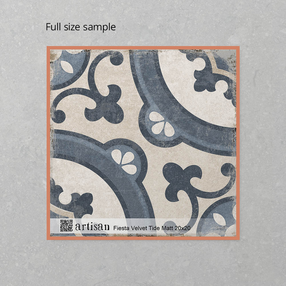 Artisan Rustic Fiesta Velvet Tide