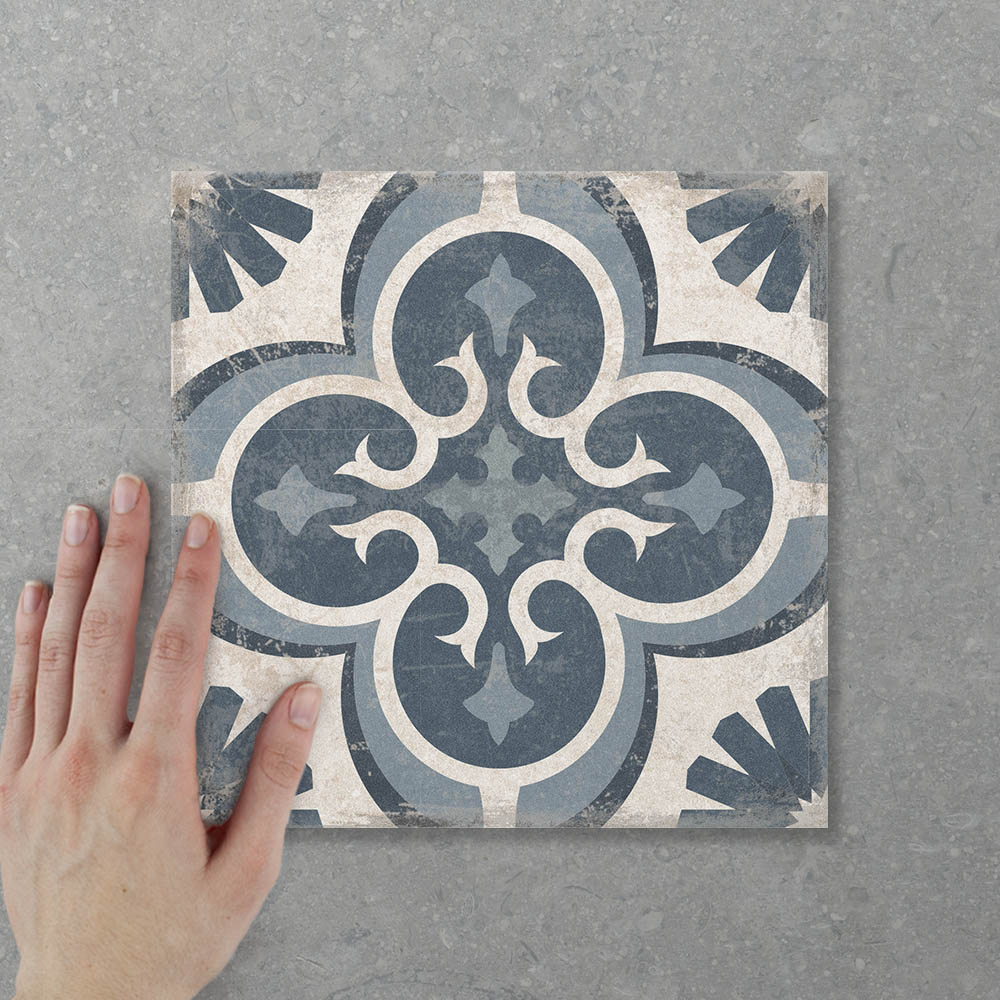 Artisan Rustic Marrakesh Slatewave Blue