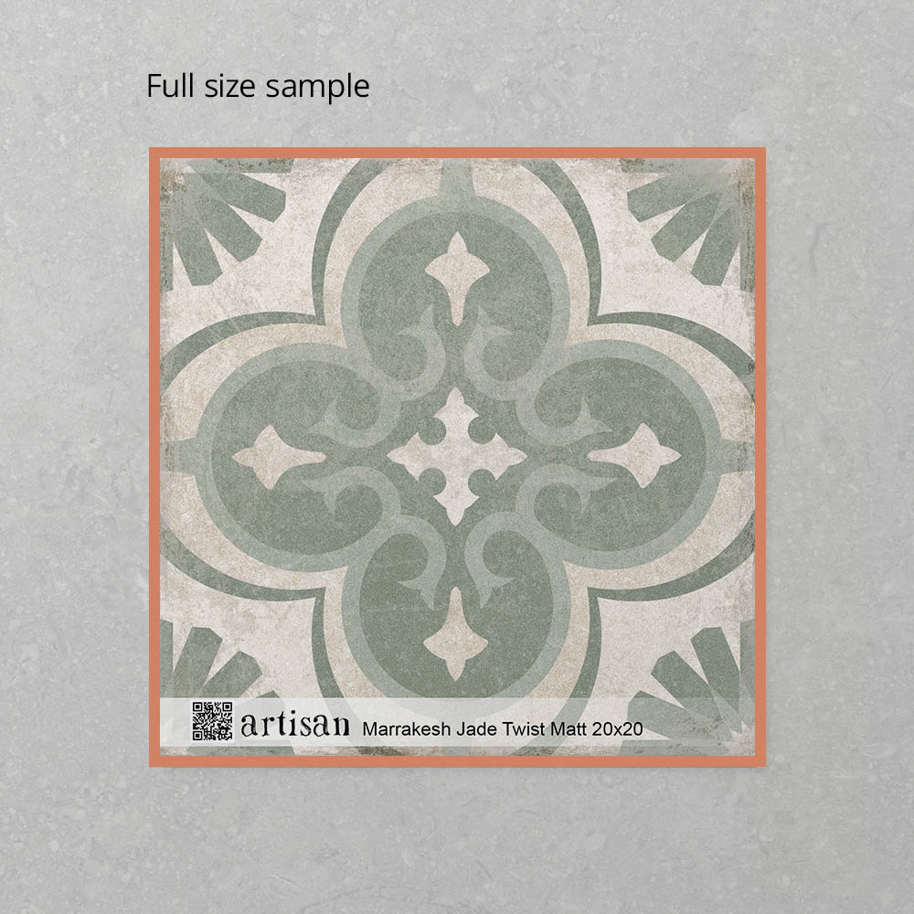 Artisan Rustic Marrakesh Jade Twist