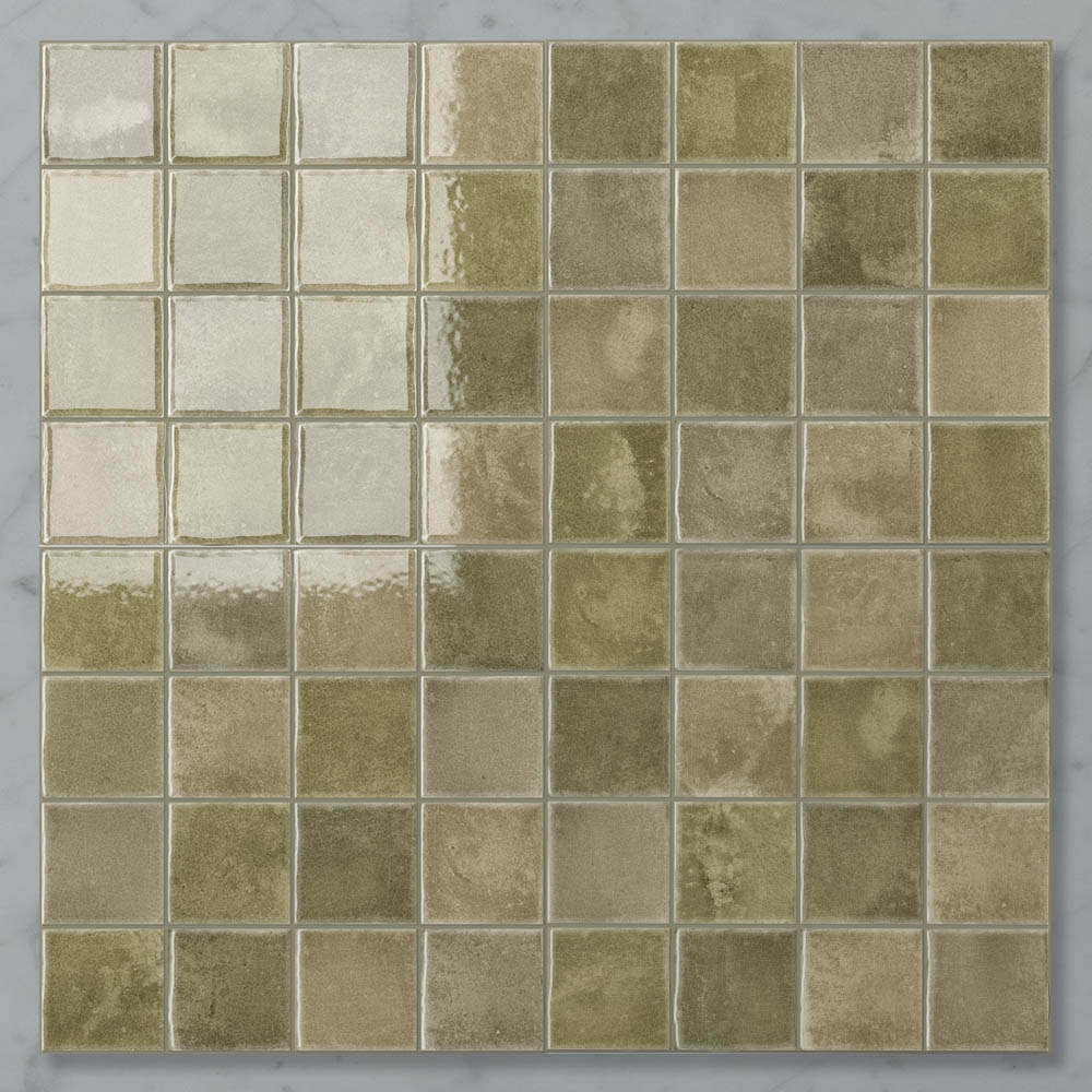 Earthforge Squares (75x75) Deep Olive