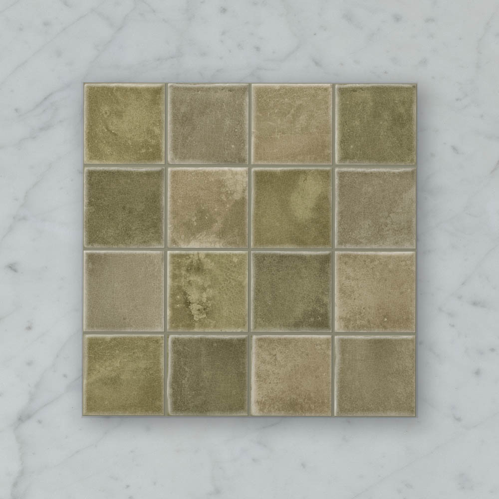 Earthforge Squares (75x75) Deep Olive