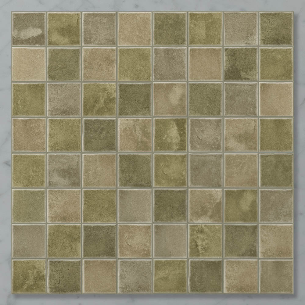 Earthforge Squares (75x75) Deep Olive