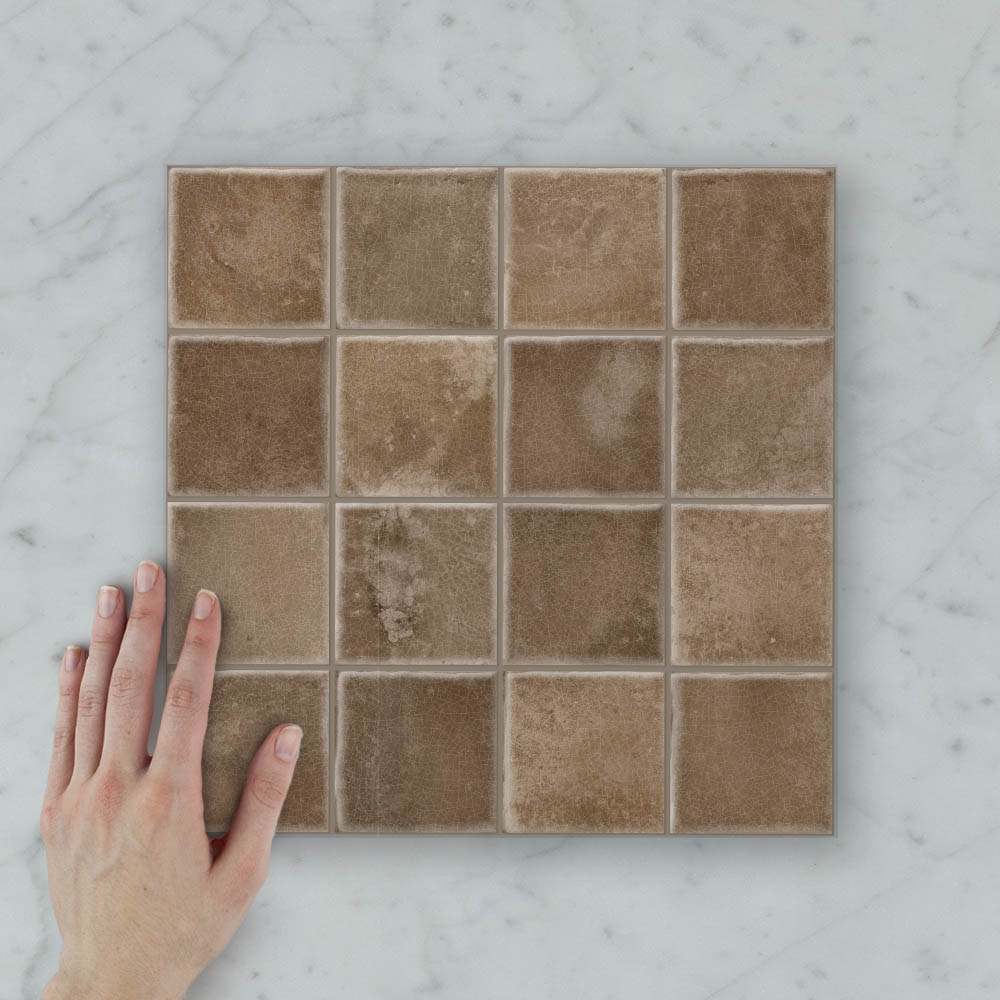 Earthforge Squares (75x75) Cola Nut