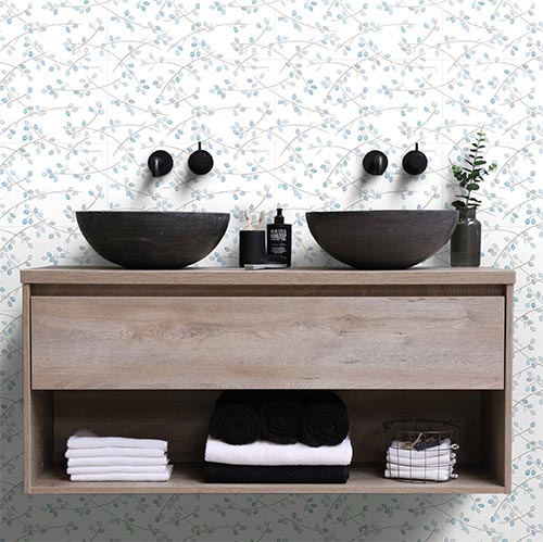 Folio Young Birch Washed Blue