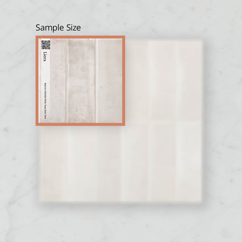 Liora Bejmat (150x50) White Toast