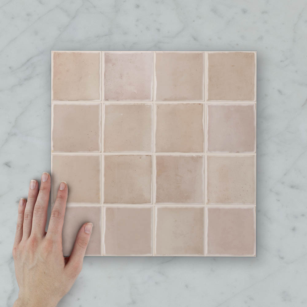 Liora Squares (75x75) Pink Pepper