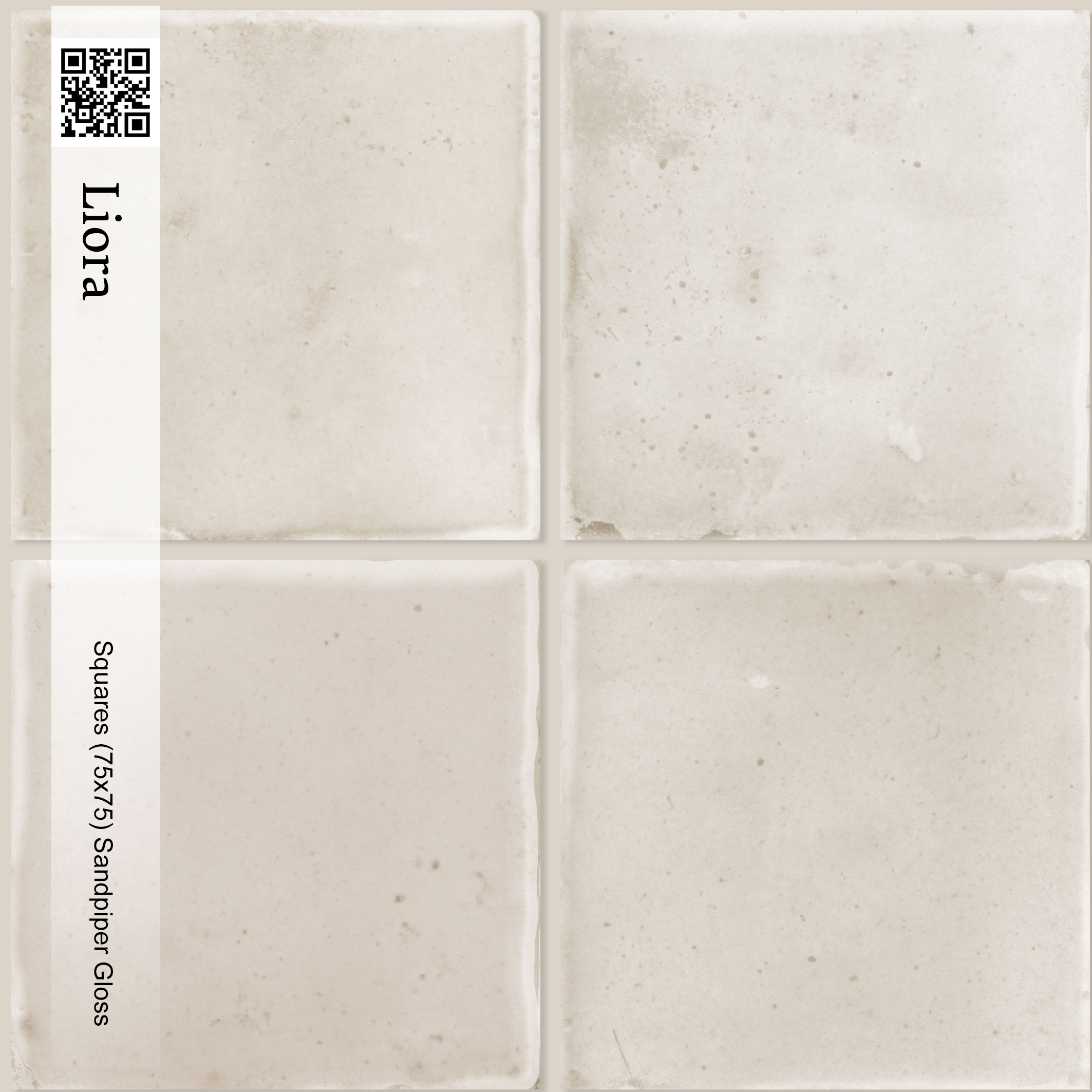 Liora Squares (75x75) Sandpiper