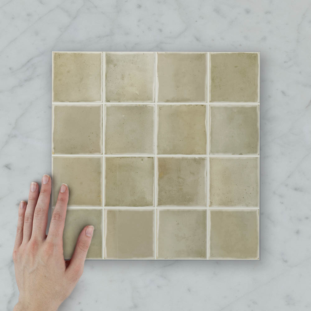 Liora Squares (75x75) Spring Olive