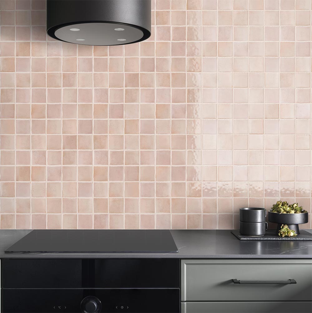 Liora Squares (75x75) Pink Pepper