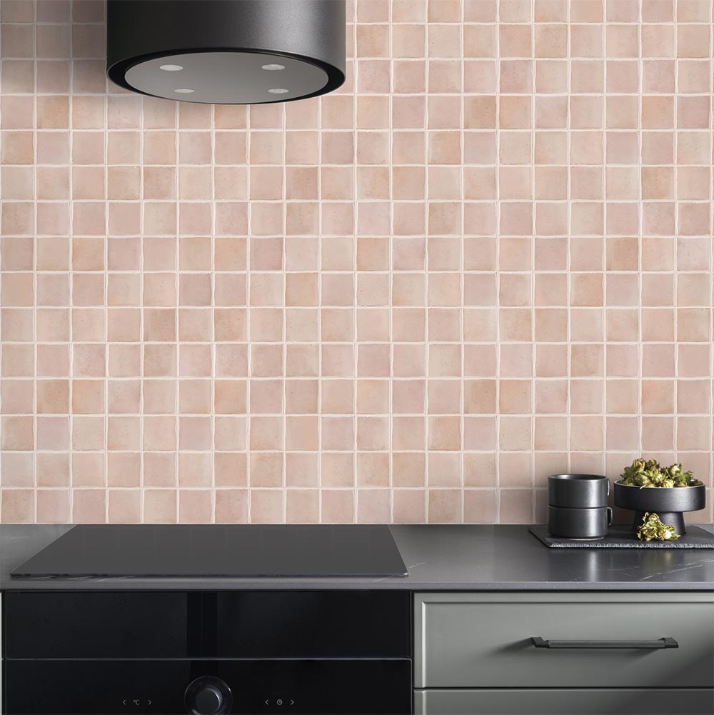 Liora Squares (75x75) Pink Pepper