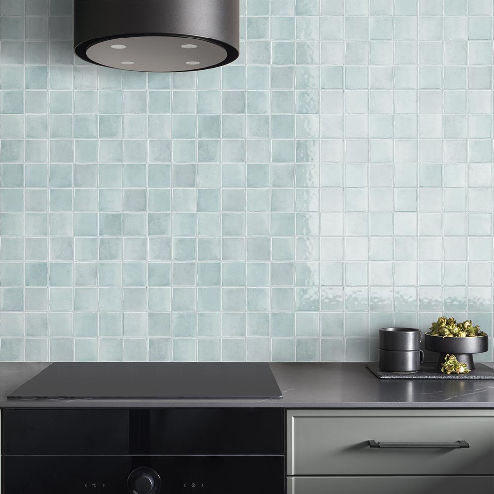 Liora Squares (75x75) Smoked Teal