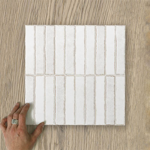 Riva Fingers (150x25) Powder White