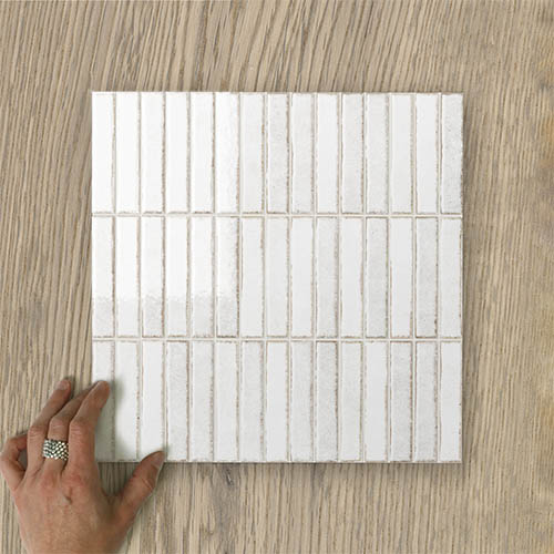 Riva Kit Kat (100x14) Powder White