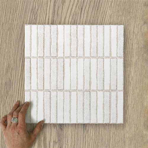 Riva Kit Kat (100x14) Powder White