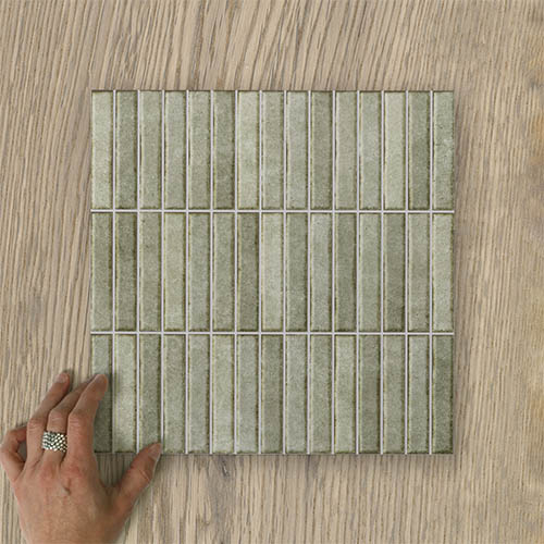 Riva Kit Kat (100x14) Artichoke Green