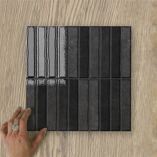 Riva Fingers (150x25) Noir