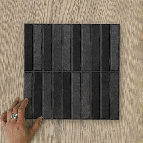 Riva Fingers (150x25) Noir