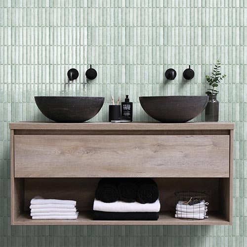 Riva Fingers (150x25) Myrtle Green