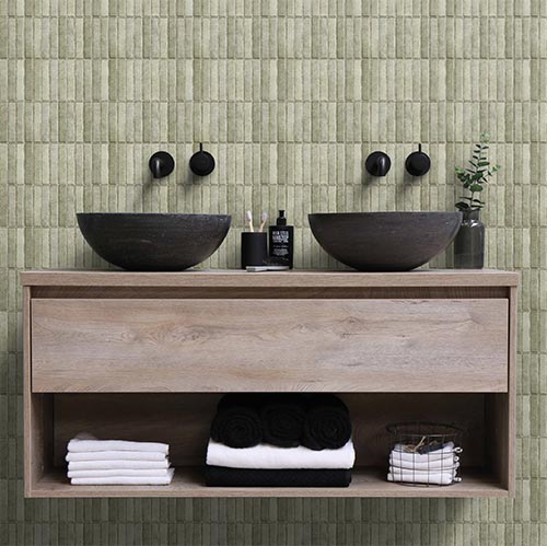Riva Fingers (150x25) Artichoke Green