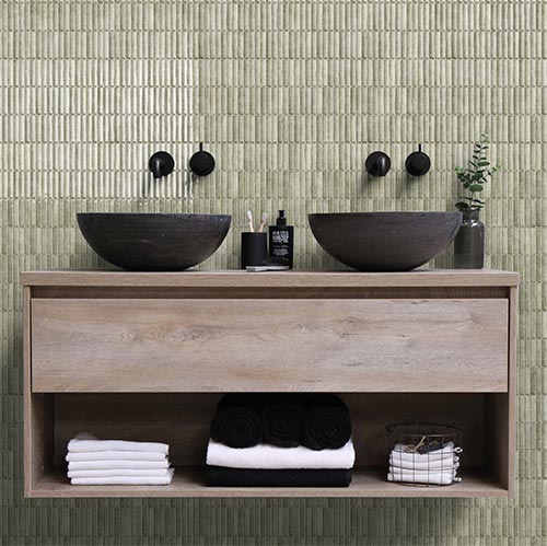 Riva Kit Kat (100x14) Artichoke Green