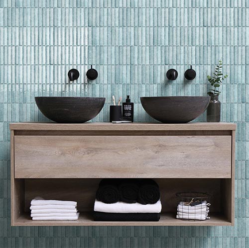 Riva Fingers (150x25) Dolphin Blue