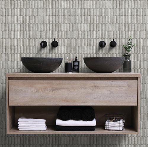 Riva Kit Kat (100x14) Mink Grey