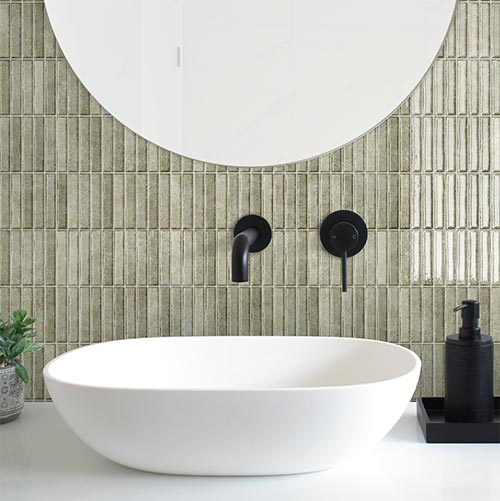 Riva Kit Kat (100x14) Artichoke Green