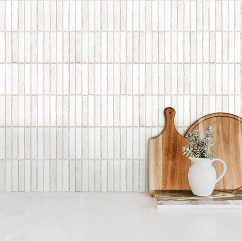 Riva Fingers (150x25) Powder White