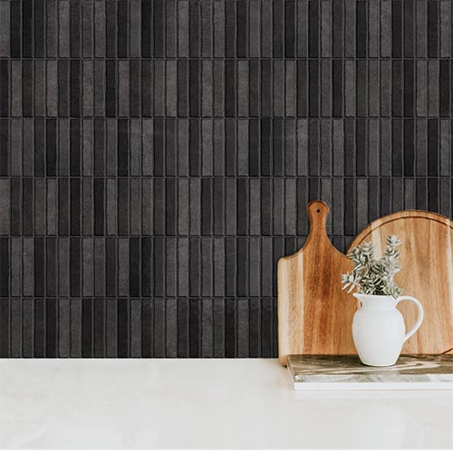 Riva Fingers (150x25) Noir