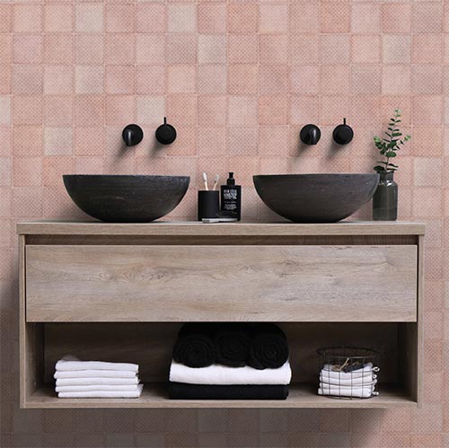 Silhouette Incise Pink Salt