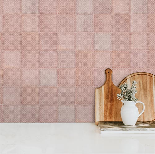 Silhouette Incise Pink Salt