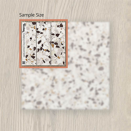 Terrina Large Square (300x300) Cappuccino Cloud