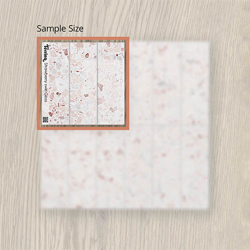 Terrina Brick (150x50) Strawberry Swirl