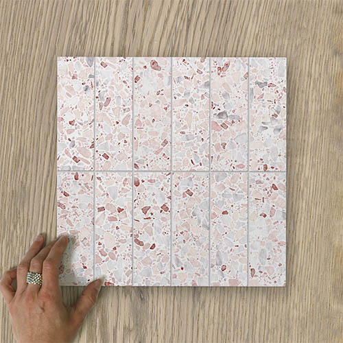 Terrina Brick (150x50) Strawberry Swirl