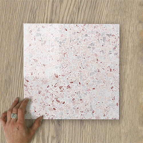 Terrina Large Square (300x300) Strawberry Swirl