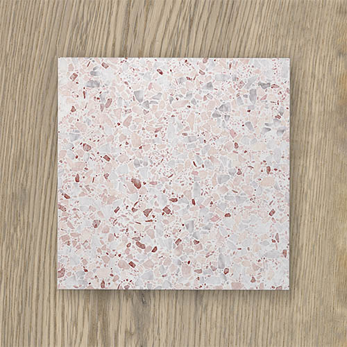 Terrina Large Square (300x300) Strawberry Swirl (Satin Matt) 300x300 