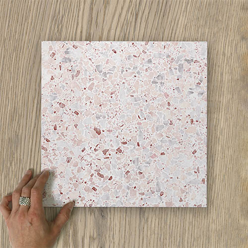 Terrina Large Square (300x300) Strawberry Swirl