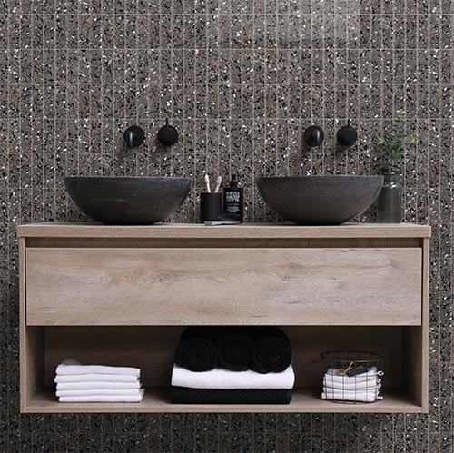 Terrina Brick (150x50) Ebony Espresso