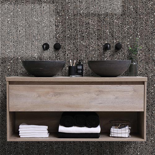 Terrina Subway (300x75) Ebony Espresso