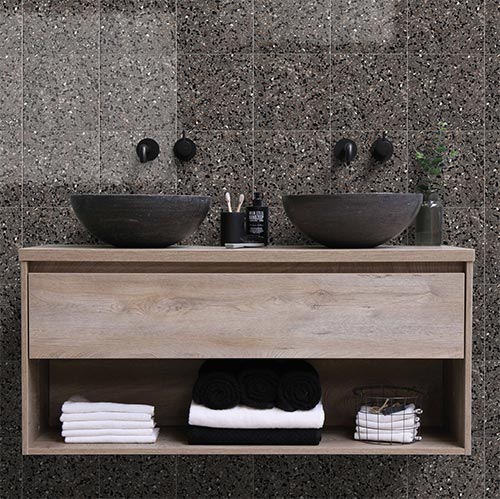 Terrina Large Square (300x300) Ebony Espresso
