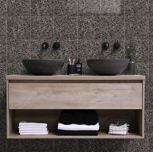 Terrina Large Square (300x300) Ebony Espresso