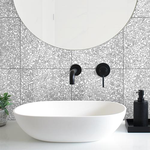 Terrina Large Square (300x300) Silver Lining